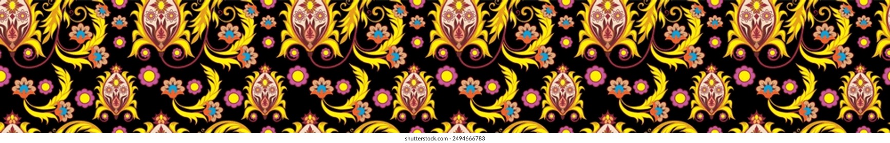new digital traditional border design