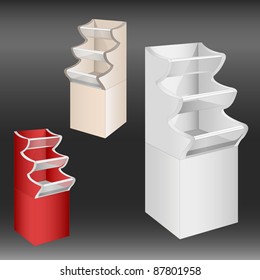 New display. Vector illustration