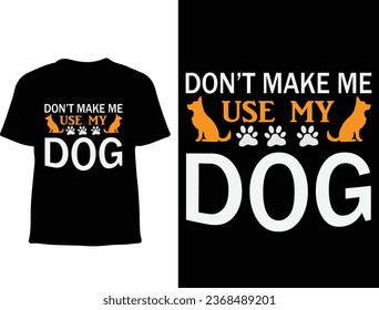 New Dog t shirt design