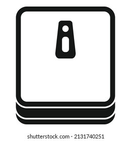 New dog tin can icon simple vector. Animal feed. Puppy pack