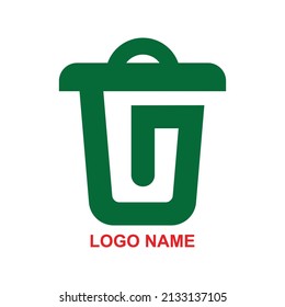 The new dustbin logo design