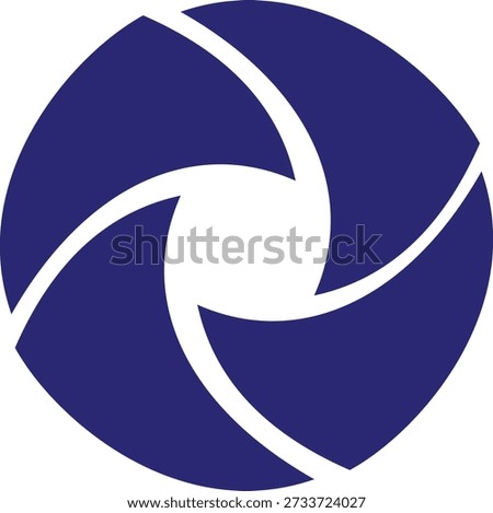 New Dynamic Blue Aperture Symbol