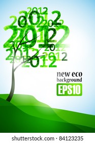 new eco background, eps10