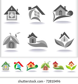 New - Eco Friendly Houses ICONS Collection