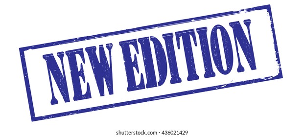 new edition grunge stamp, vector illustration
