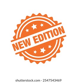 New Edition Letter Rubber Stamp Template