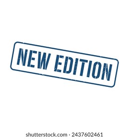 New Edition Stamp, New Edition Grunge Square Sign