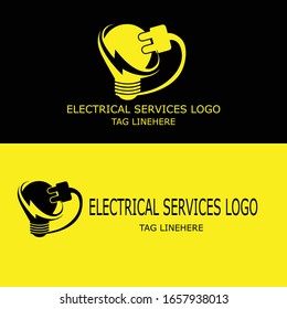 new electrical logo design serves
