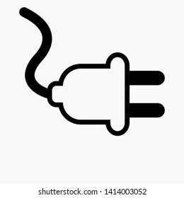 New Electrical Plug icon vector. 