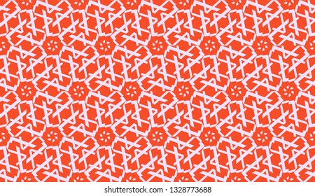 New elegant background with curved line in triangular style. Vector. Light coral shade. Smart business design.