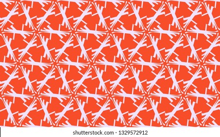 New elegant background with curved line in triangular style. Vector. Light coral shade. Smart business design.