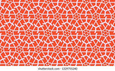 New elegant background with curved line in triangular style. Vector. Light coral shade. Smart business design.