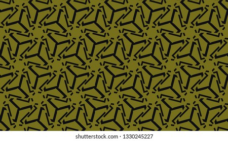 New elegant background with curved line in triangular style. Vector
