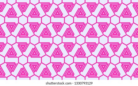 New elegant background with curved line in triangular style. Beautiful bright illustration. Vector. Design for you business