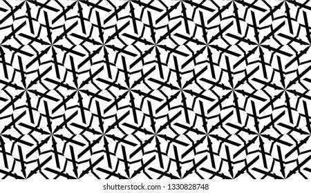 New elegant background with curved line in triangular style. Vector. Black, White. Smart business design