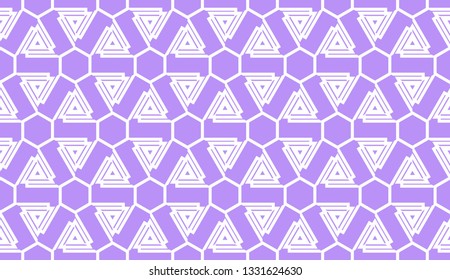 New elegant background with curved line in triangular style. Vector