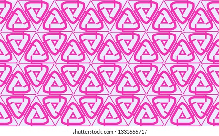New elegant background with curved line in triangular style. Beautiful bright illustration. Vector. Design for you business