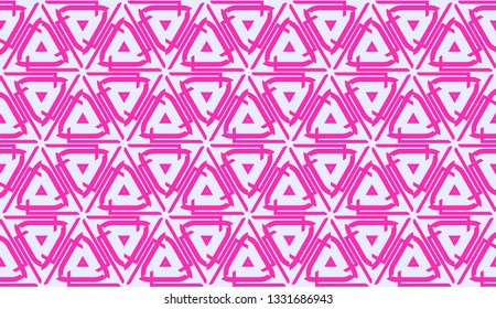 New elegant background with curved line in triangular style. Beautiful bright illustration. Vector. Design for you business