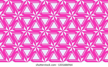 New elegant background with curved line in triangular style. Beautiful bright illustration. Vector. Design for you business