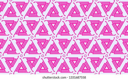 New elegant background with curved line in triangular style. Beautiful bright illustration. Vector. Design for you business