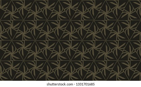 New elegant background with curved line in triangular style. Vector
