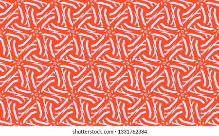 New elegant background with curved line in triangular style. Vector. Light coral shade. Smart business design.