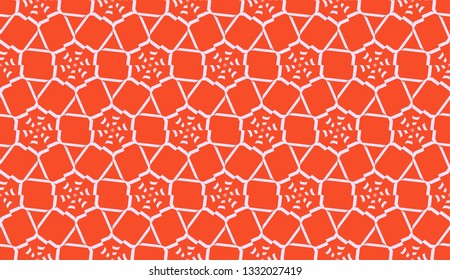 New elegant background with curved line in triangular style. Vector. Light coral shade. Smart business design.