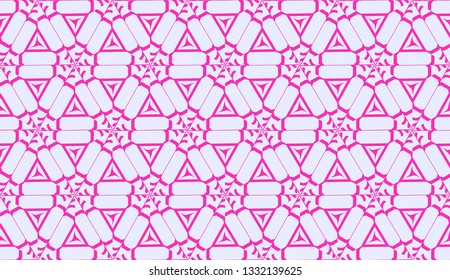 New elegant background with curved line in triangular style. Beautiful bright illustration. Vector. Design for you business