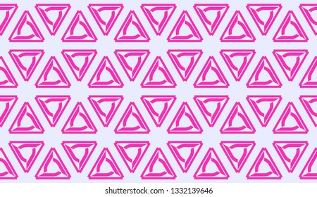 New elegant background with curved line in triangular style. Beautiful bright illustration. Vector. Design for you business
