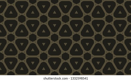 New elegant background with curved line in triangular style. Vector
