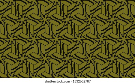 New elegant background with curved line in triangular style. Vector
