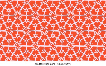 New elegant background with curved line in triangular style. Vector. Light coral shade. Smart business design.