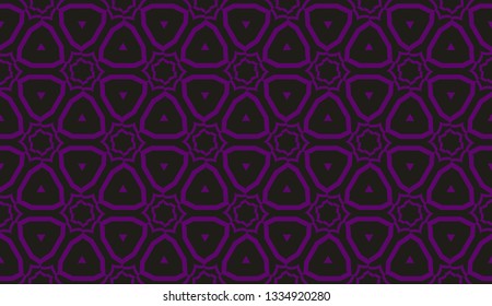 New elegant background with curved line in triangular style. Vector