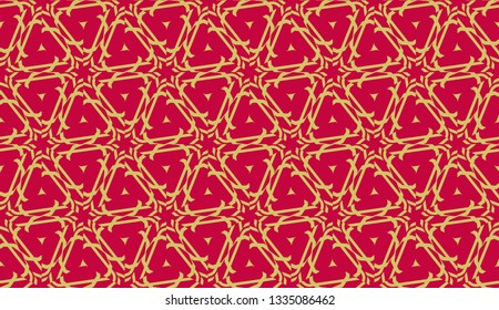 New elegant background with curved line in triangular style. Vector