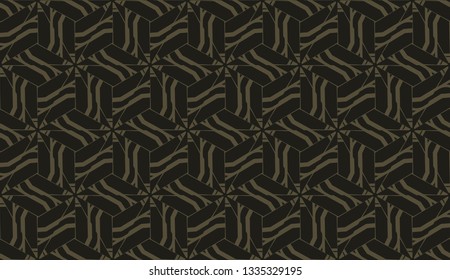 New elegant background with curved line in triangular style. Vector