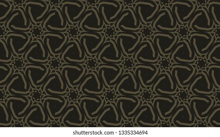 New elegant background with curved line in triangular style. Vector