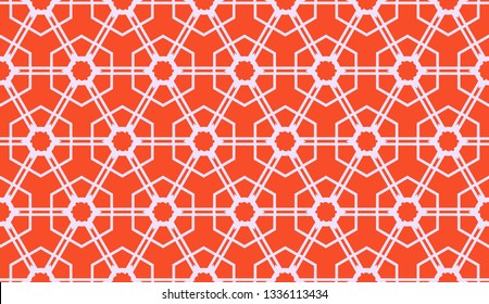 New elegant background with curved line in triangular style. Vector. Light coral shade. Smart business design.