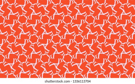 New elegant background with curved line in triangular style. Vector. Light coral shade. Smart business design.