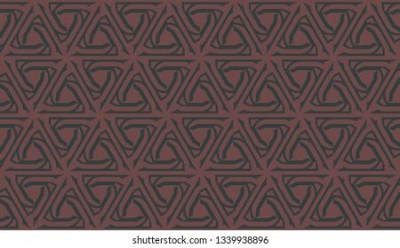 New elegant background with curved line in triangular style. Vector. Smart business design