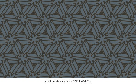New elegant background with curved line in triangular style. Vector. Smart business design