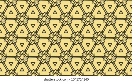 New elegant background with curved line in triangular style. Vector. Smart business design