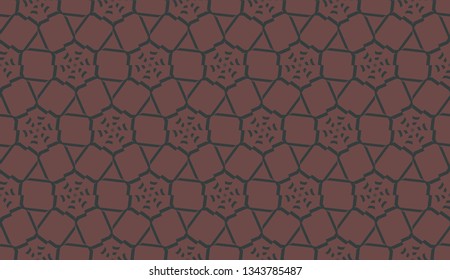 New elegant background with curved line in triangular style. Vector. Smart business design