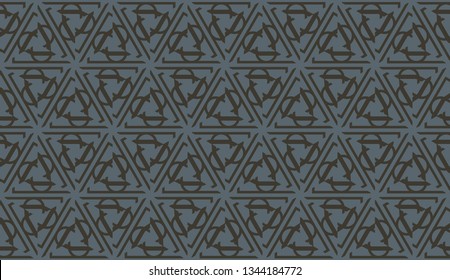 New elegant background with curved line in triangular style. Vector. Smart business design