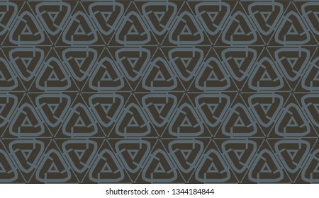 New elegant background with curved line in triangular style. Vector. Smart business design