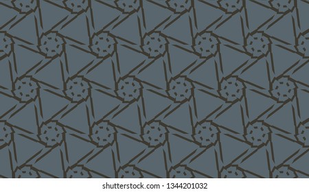 New elegant background with curved line in triangular style. Vector. Smart business design