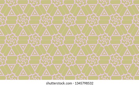 New elegant background with curved line in triangular style. Vector. Smart business design