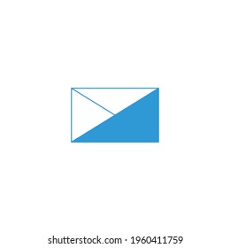 New email icon vector. Envelope vector icon