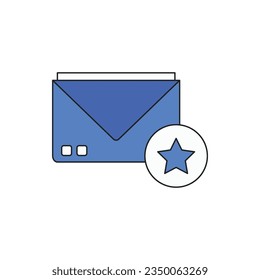 new email vector type icon