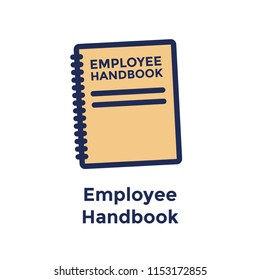 New Employee Hiring Process Icon W Employee Handbook