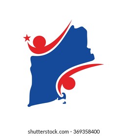 new england logo vector.